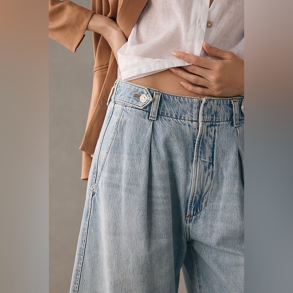 Citizens of Humanity Payton High-Rise Wide Leg Utility Trousers Jeans size 28 - Picture 3 of 12